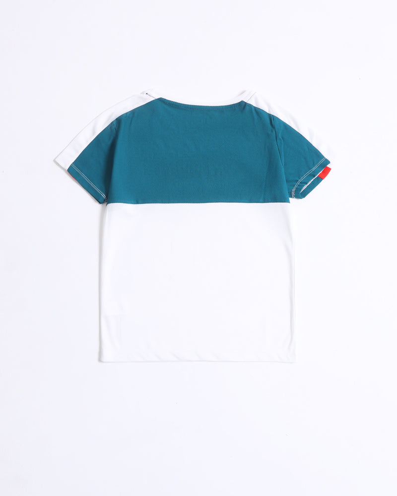 Boys Panel Active Wear Tee - Engine - Buy Now