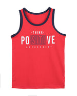 Boys Think Positive Vest - Engine - Buy Now