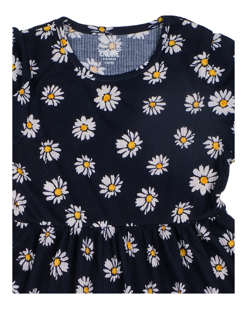 Girls Floral Tiered Dress - Engine - Buy Now
