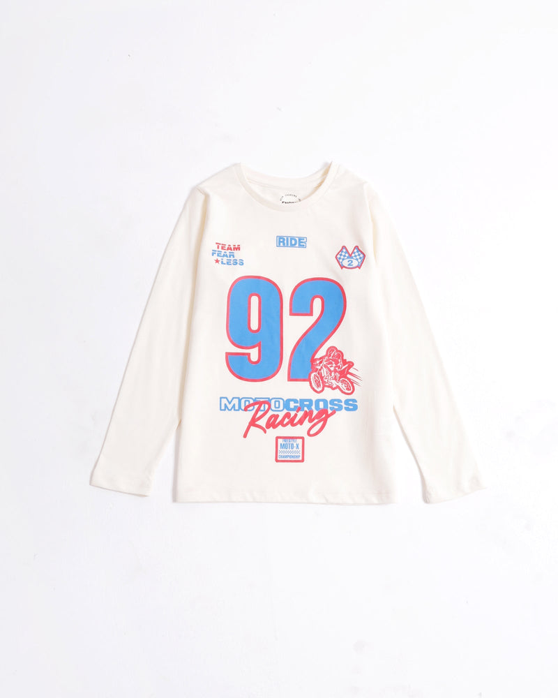 Boys L/S Graphic T-Shirt - Engine - Buy Now