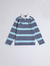 Boys Yarn Dyed L/S Polo Tee