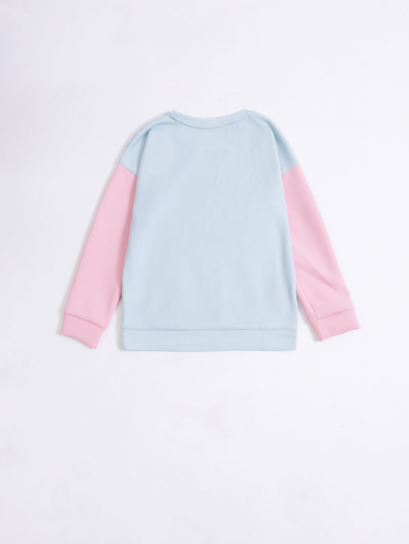 Girls Panel Sweatshirt - Engine - Buy Now