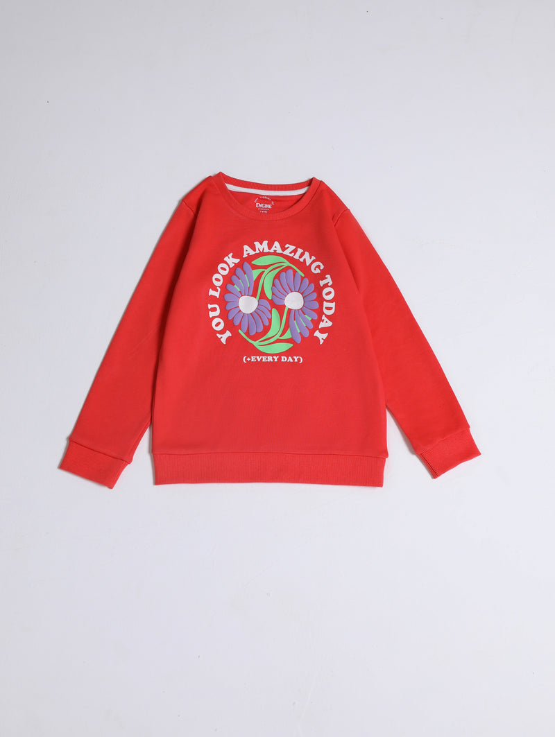 Girls Graphic Sweatshirt - Engine - Buy Now