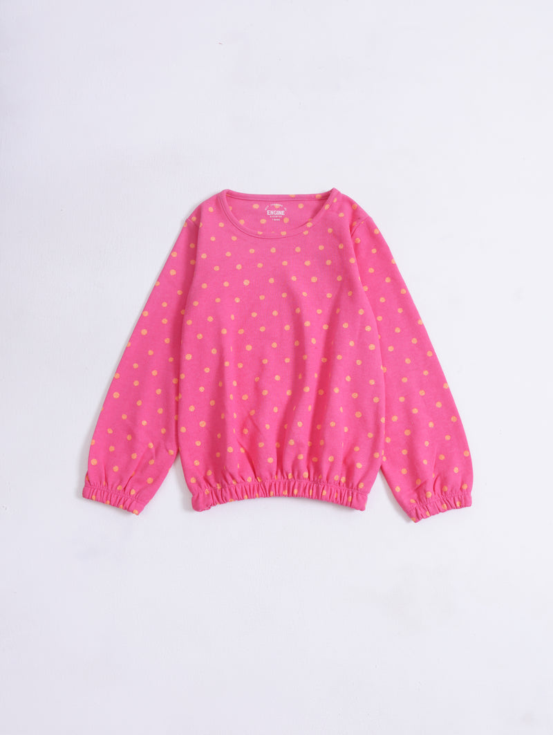 Girls Printed Sweatshirt - Engine - Buy Now