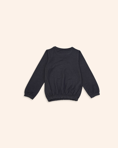 Girls Typography Sweatshirt