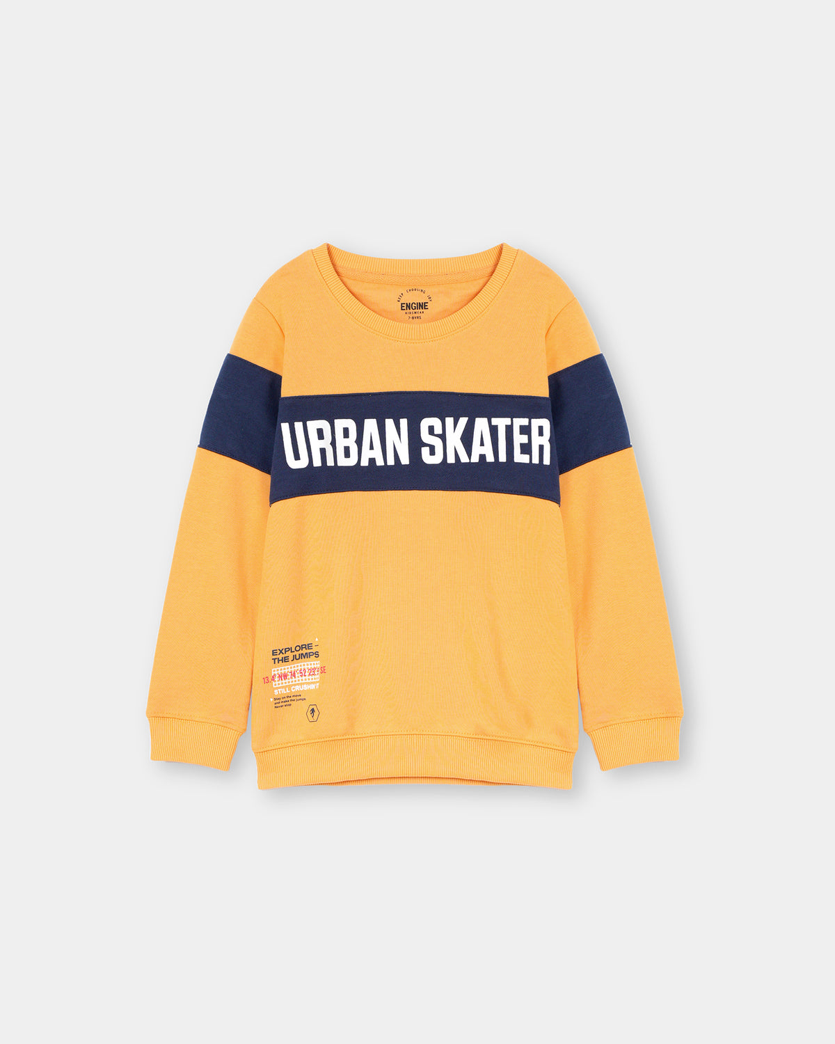Boys Panel Sweatshirt - Engine - Buy Now