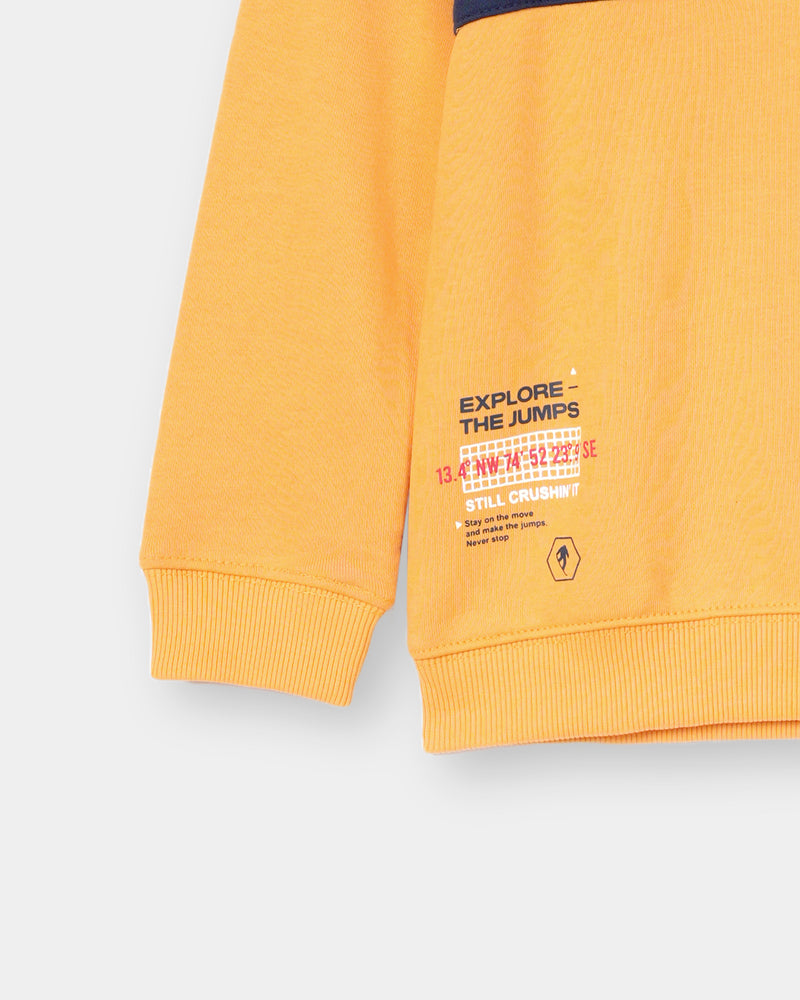 Boys Panel Sweatshirt - Engine - Buy Now
