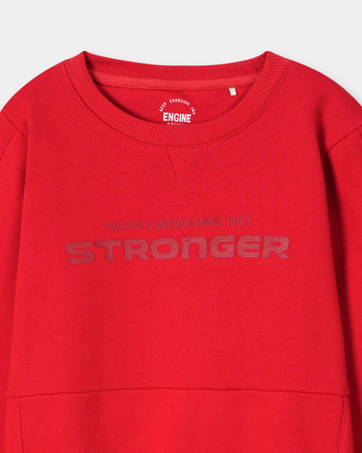 Boys Typography Sweatshirt