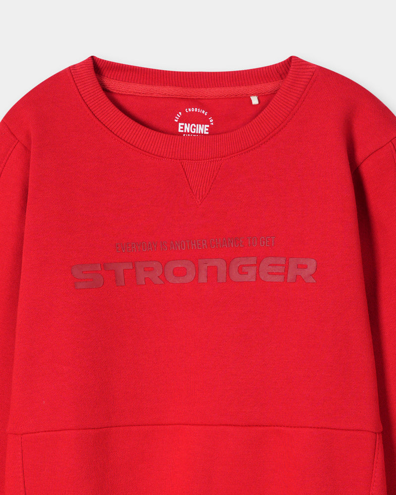 Boys Typography Sweatshirt - Engine - Buy Now