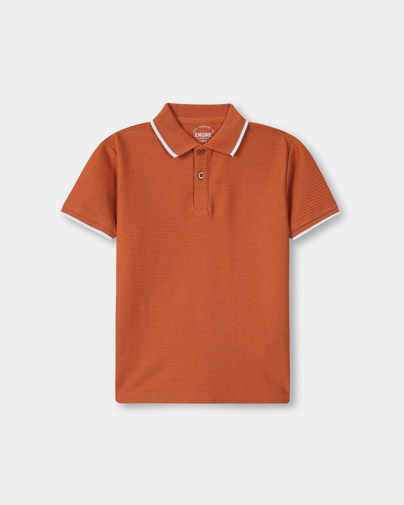 Boys Polo Tee - Engine - Buy Now