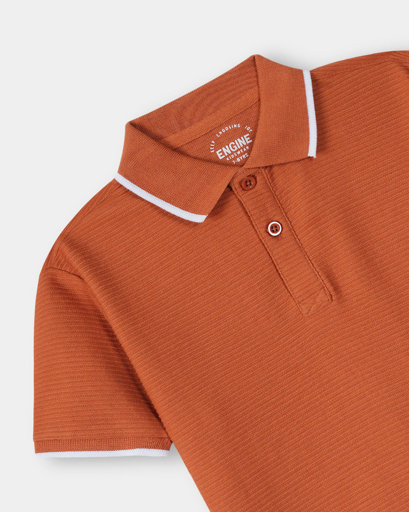 Boys Polo Tee - Engine - Buy Now