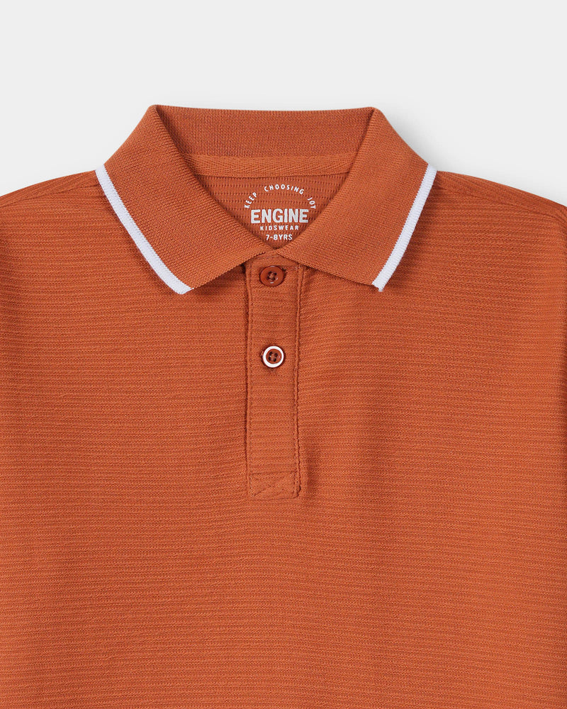 Boys Polo Tee - Engine - Buy Now