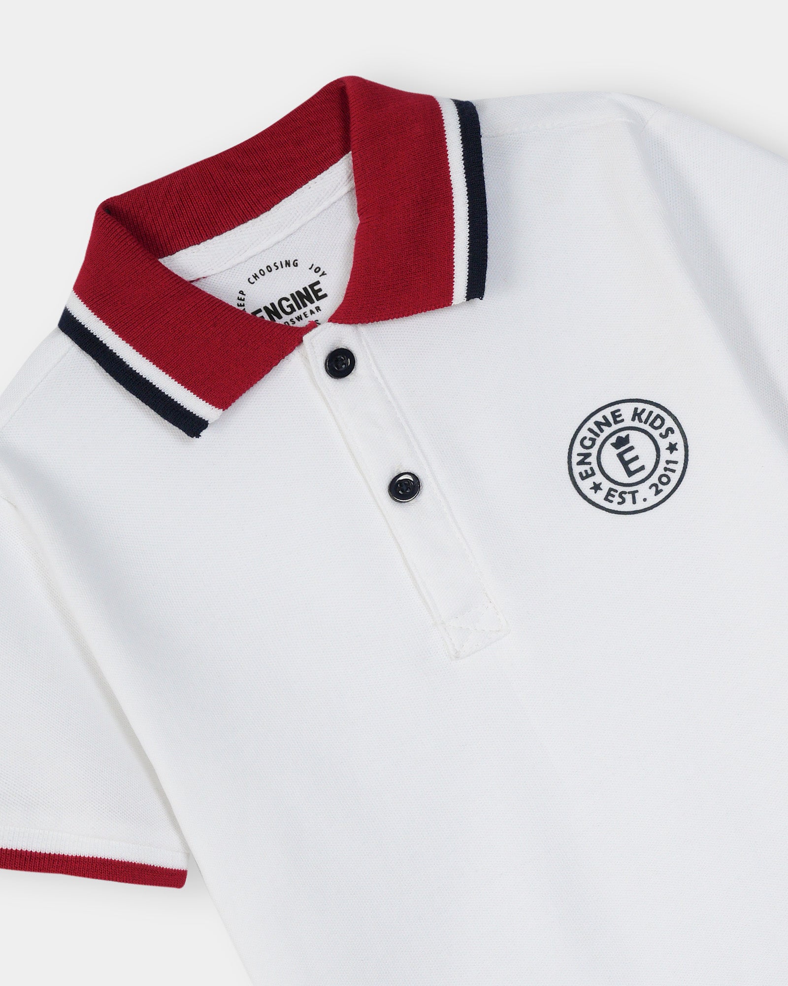 Boys Polo Tee - Engine - Buy Now