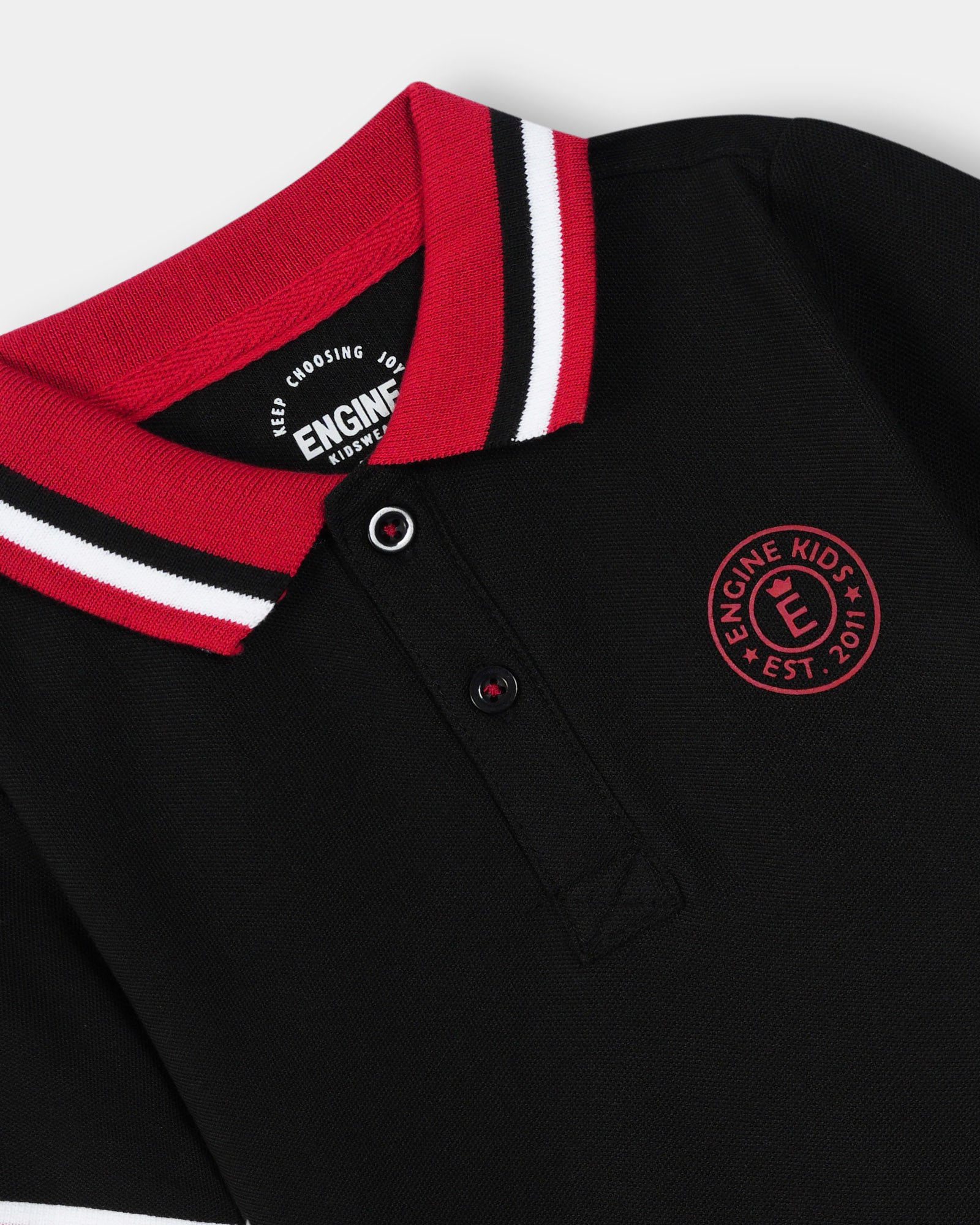 Boys Polo Tee - Engine - Buy Now