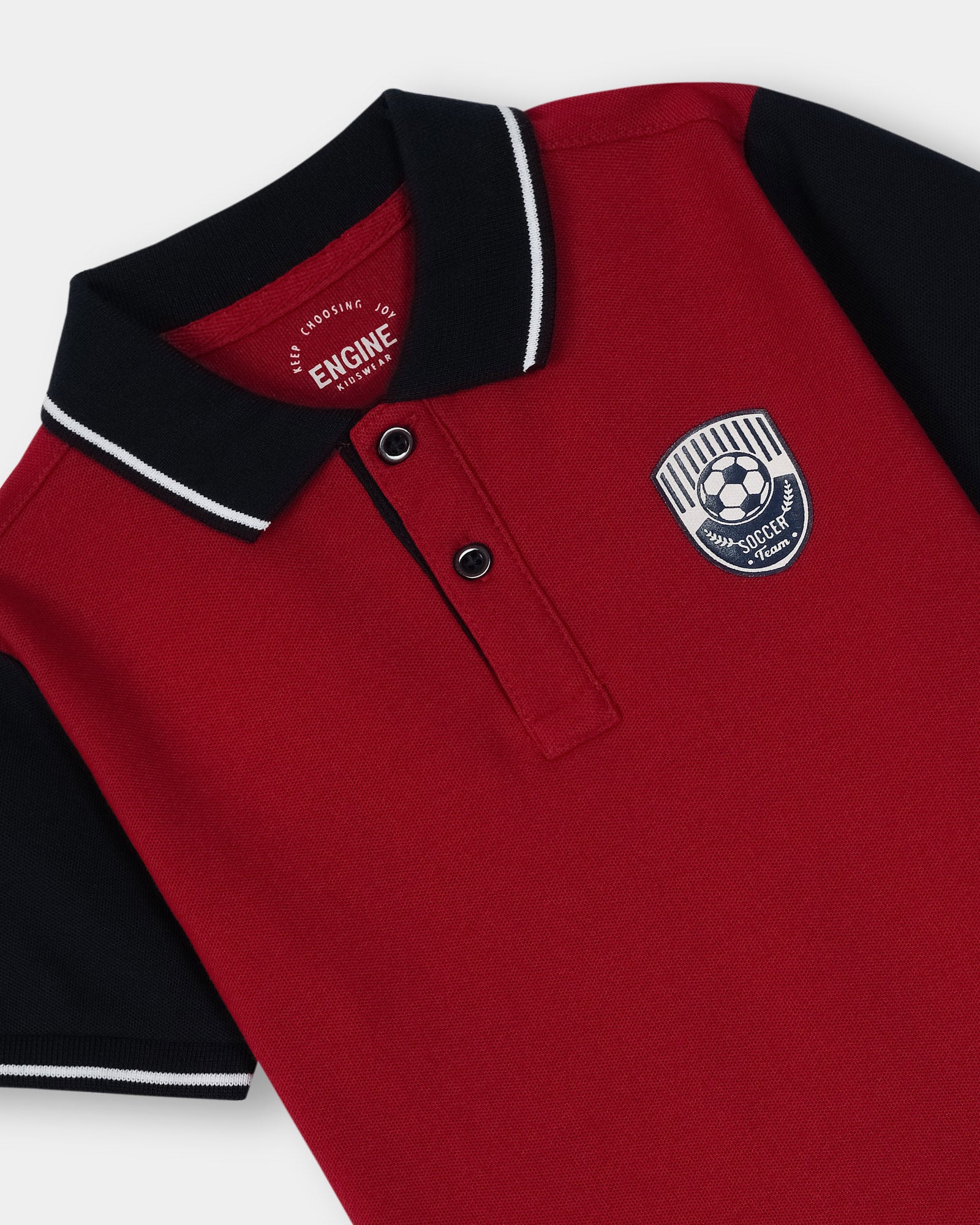 Boys Polo Tee - Engine - Buy Now