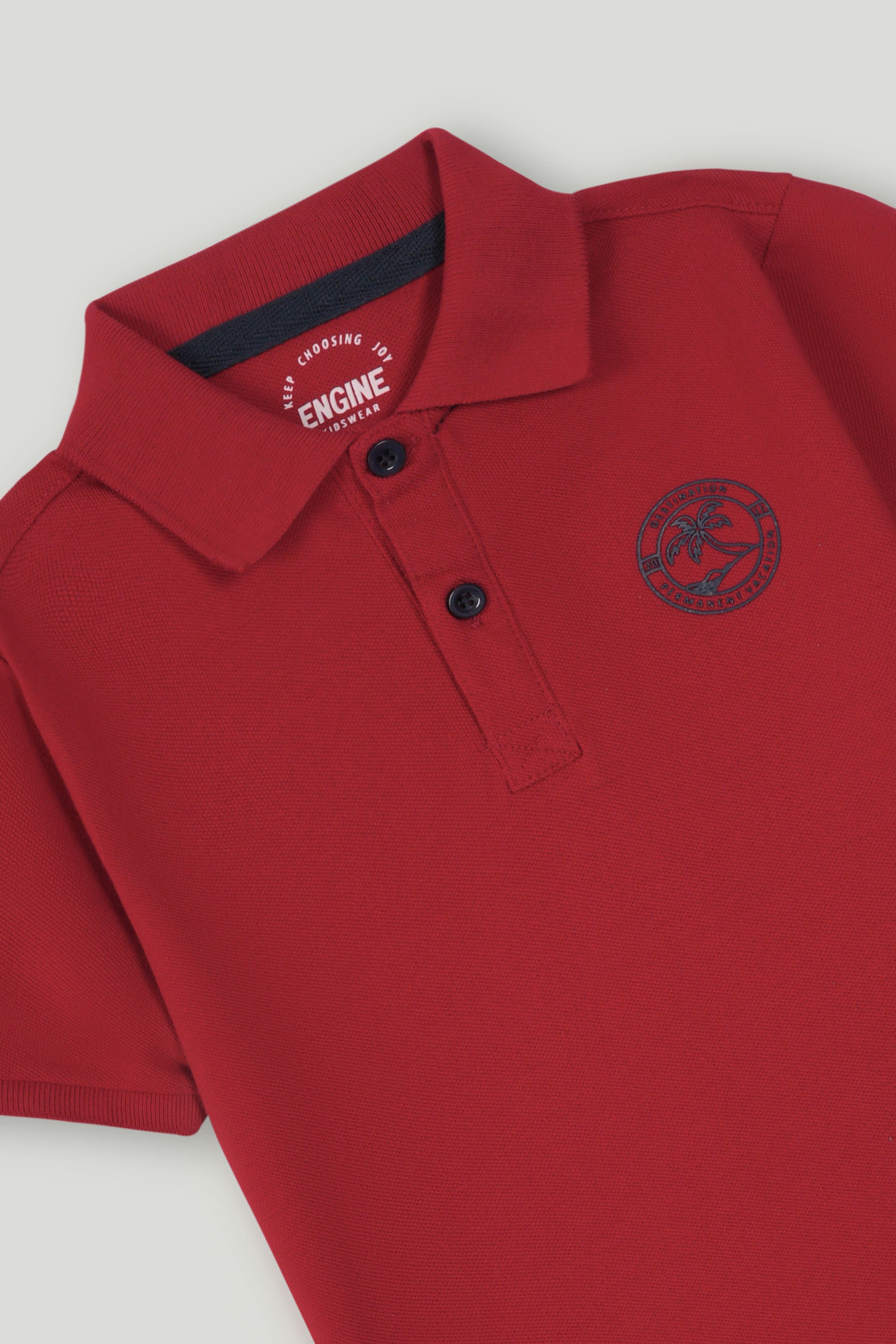 Boys Polo Tee - Engine - Buy Now