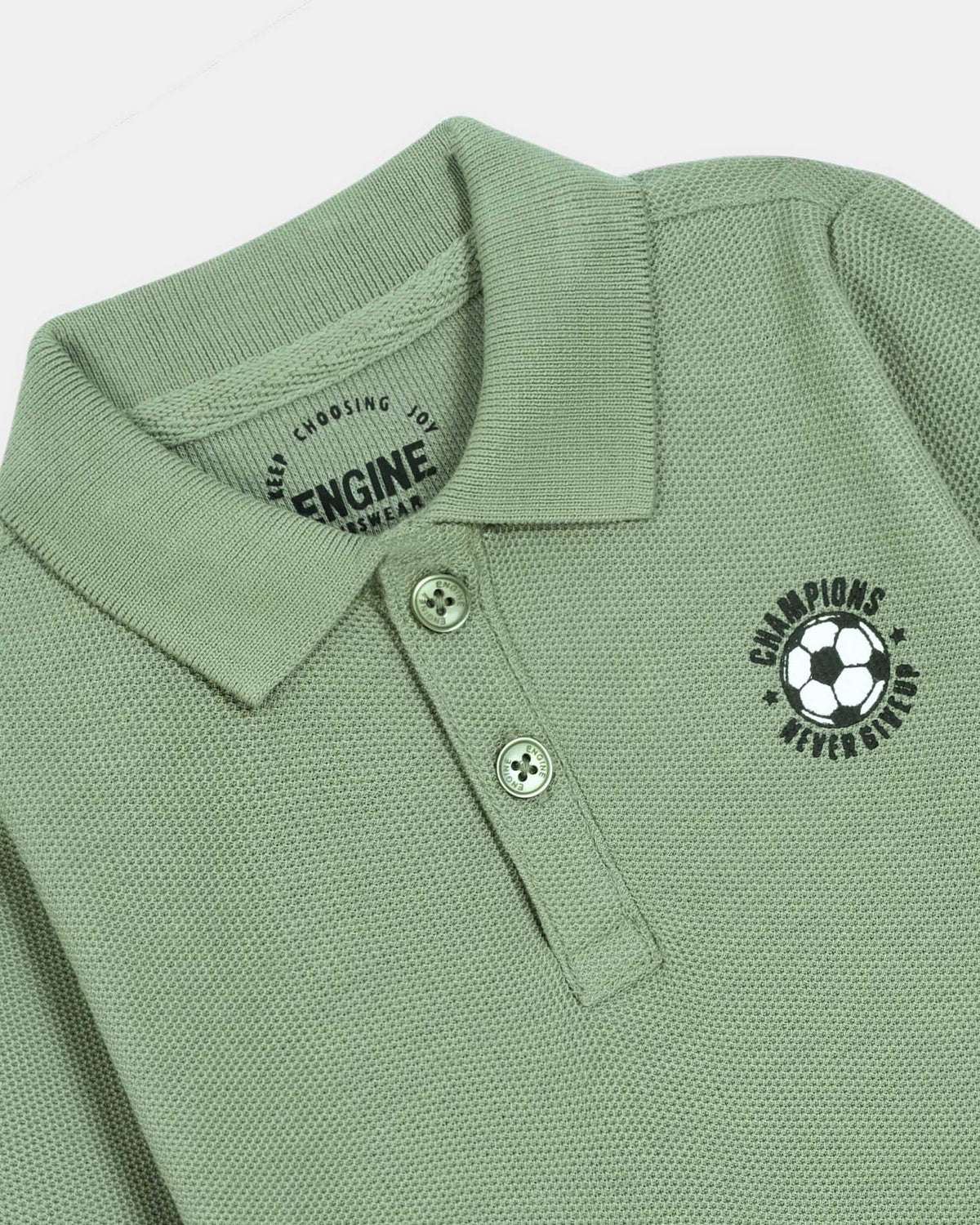 Boys Polo Tee - Engine - Buy Now