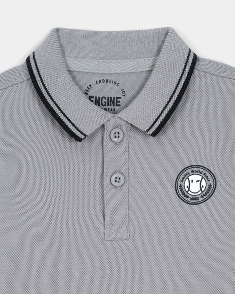 Boys Polo Tee - Engine - Buy Now