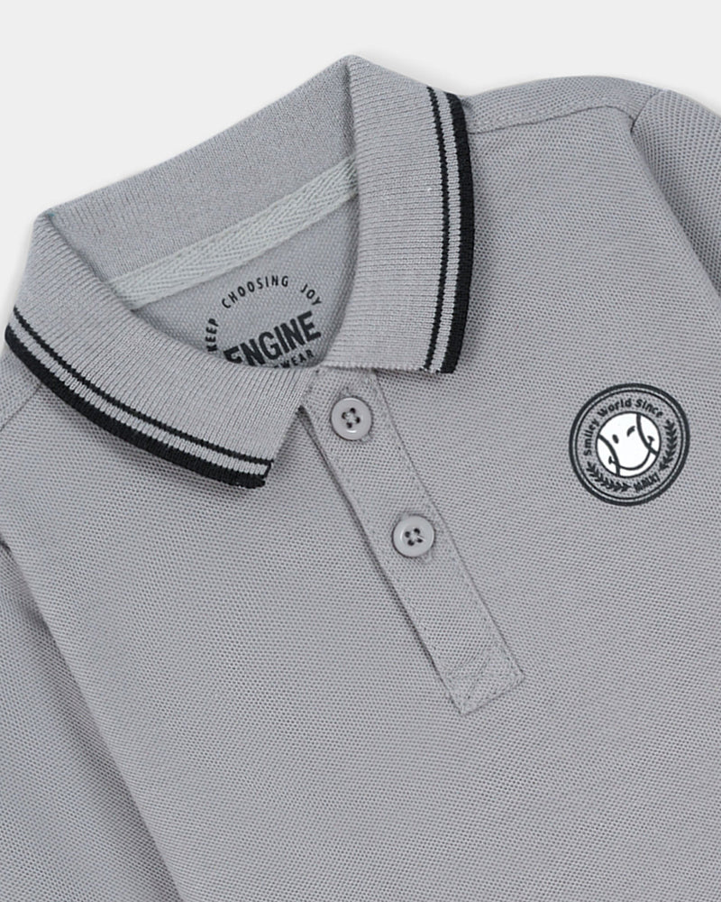 Boys Polo Tee - Engine - Buy Now