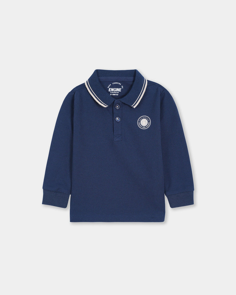 Boys Polo Tee - Engine - Buy Now