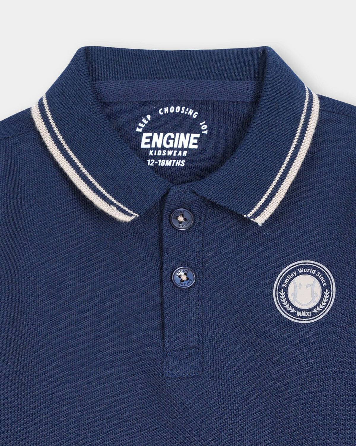 Boys Polo Tee - Engine - Buy Now