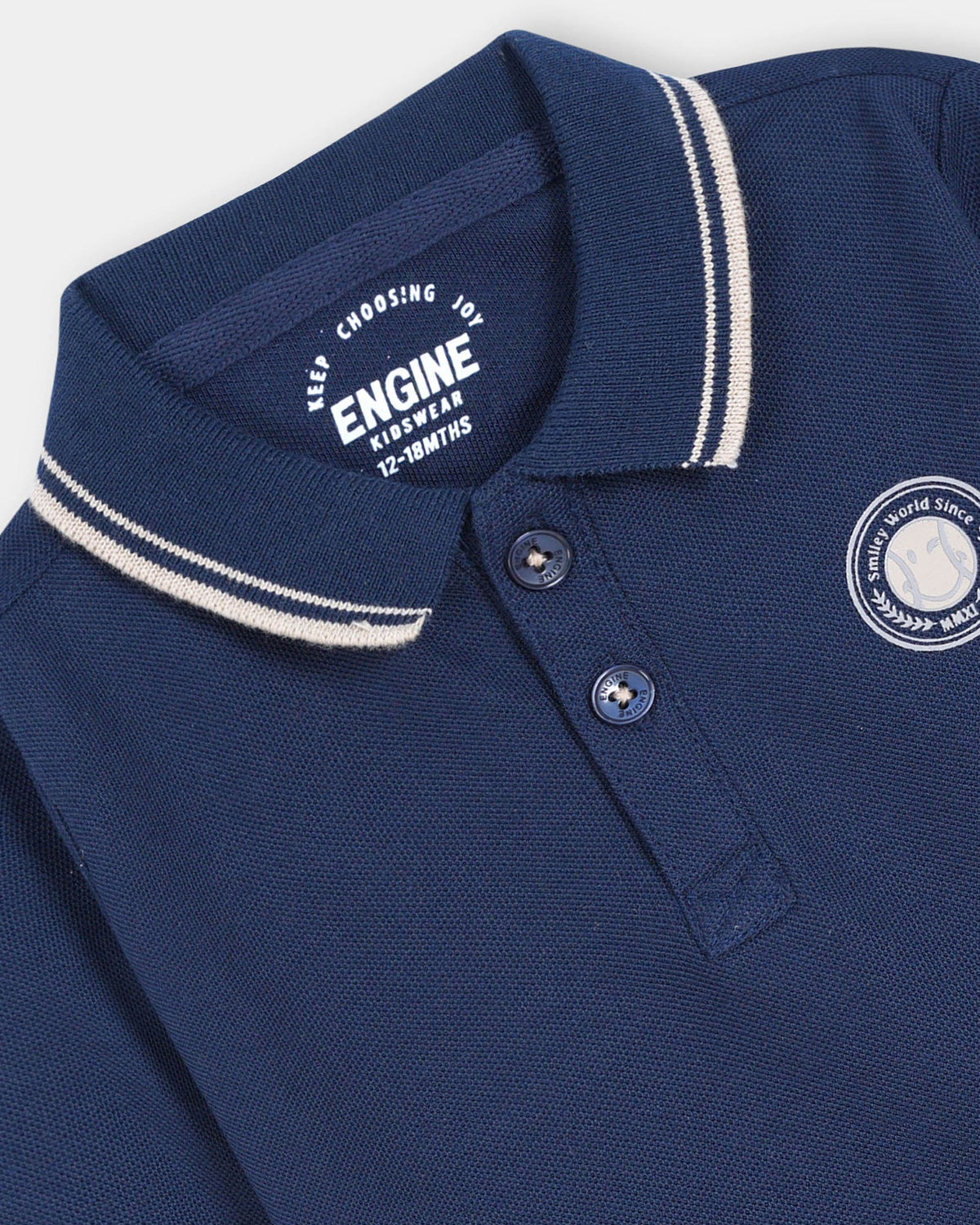 Boys Polo Tee - Engine - Buy Now