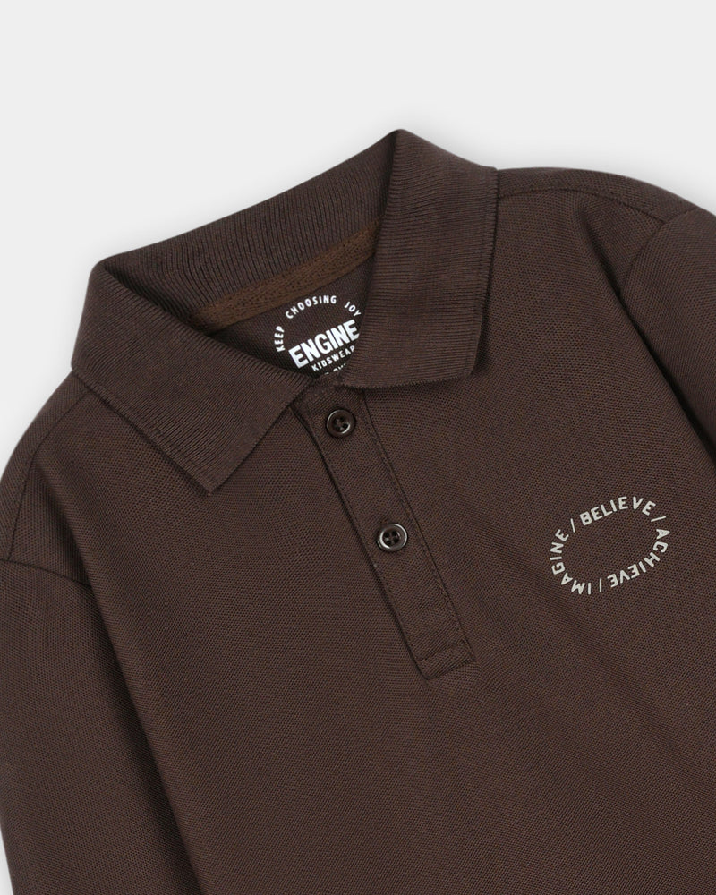 Boys Polo Tee - Engine - Buy Now