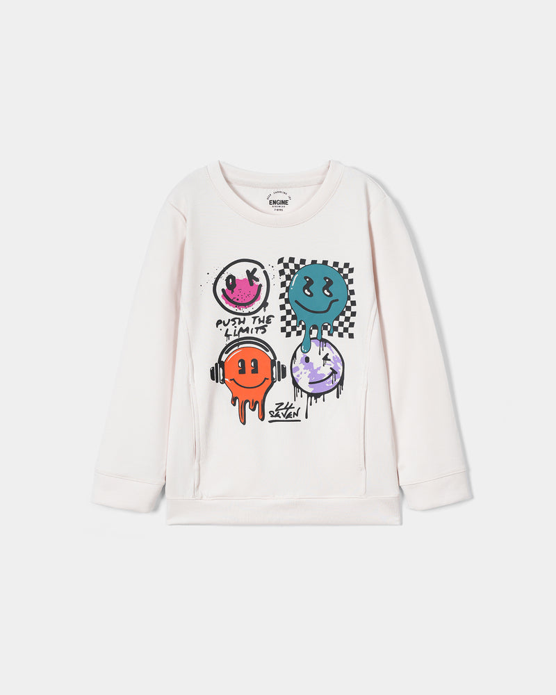 Boys Graphic Sweatshirt - Engine - Buy Now