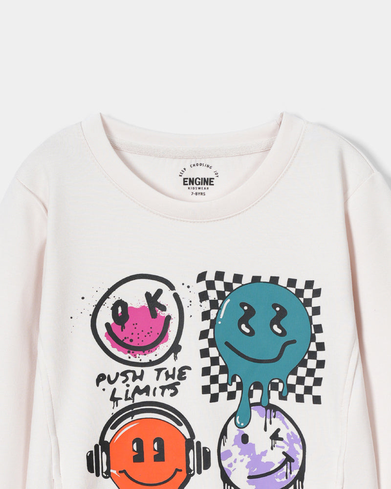 Boys Graphic Sweatshirt - Engine - Buy Now