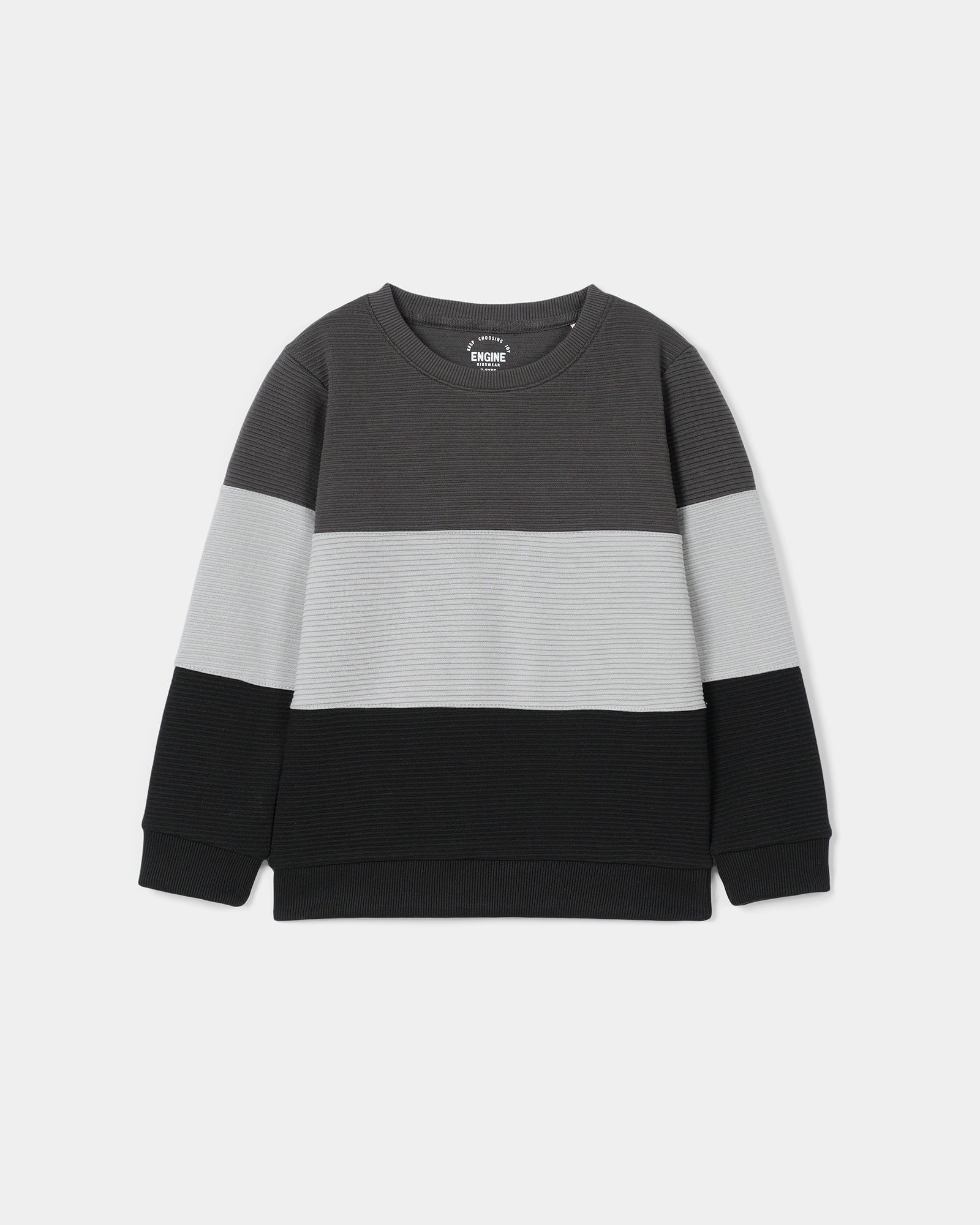 Boys Panel Sweatshirt