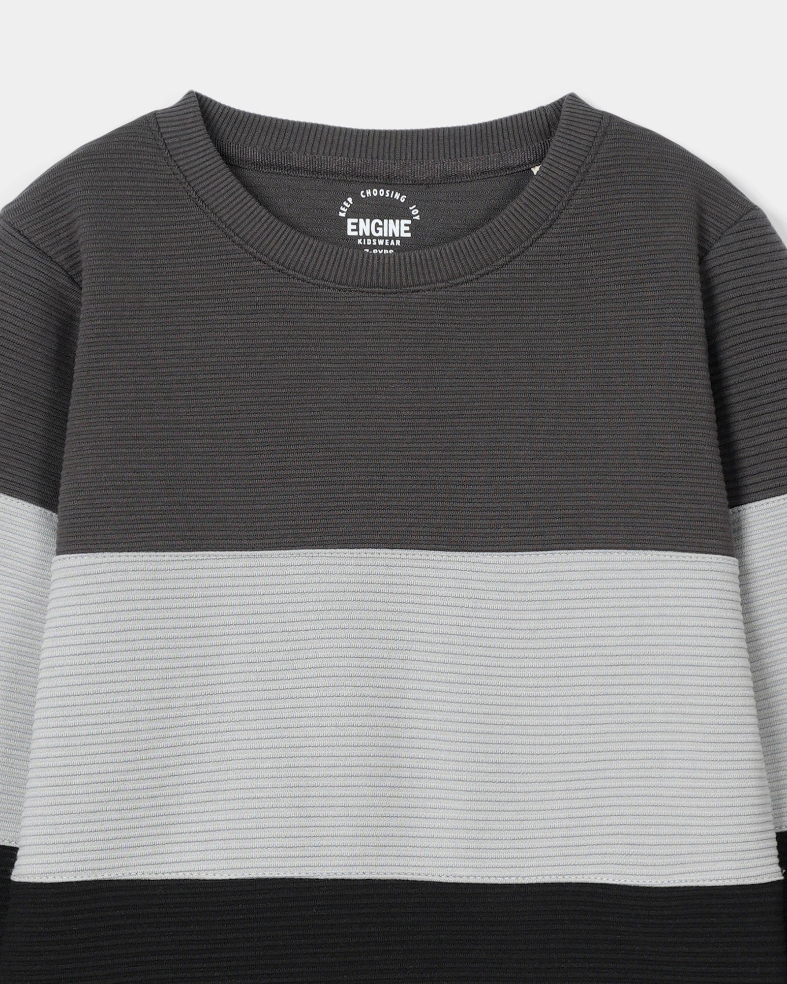 Boys Panel Sweatshirt