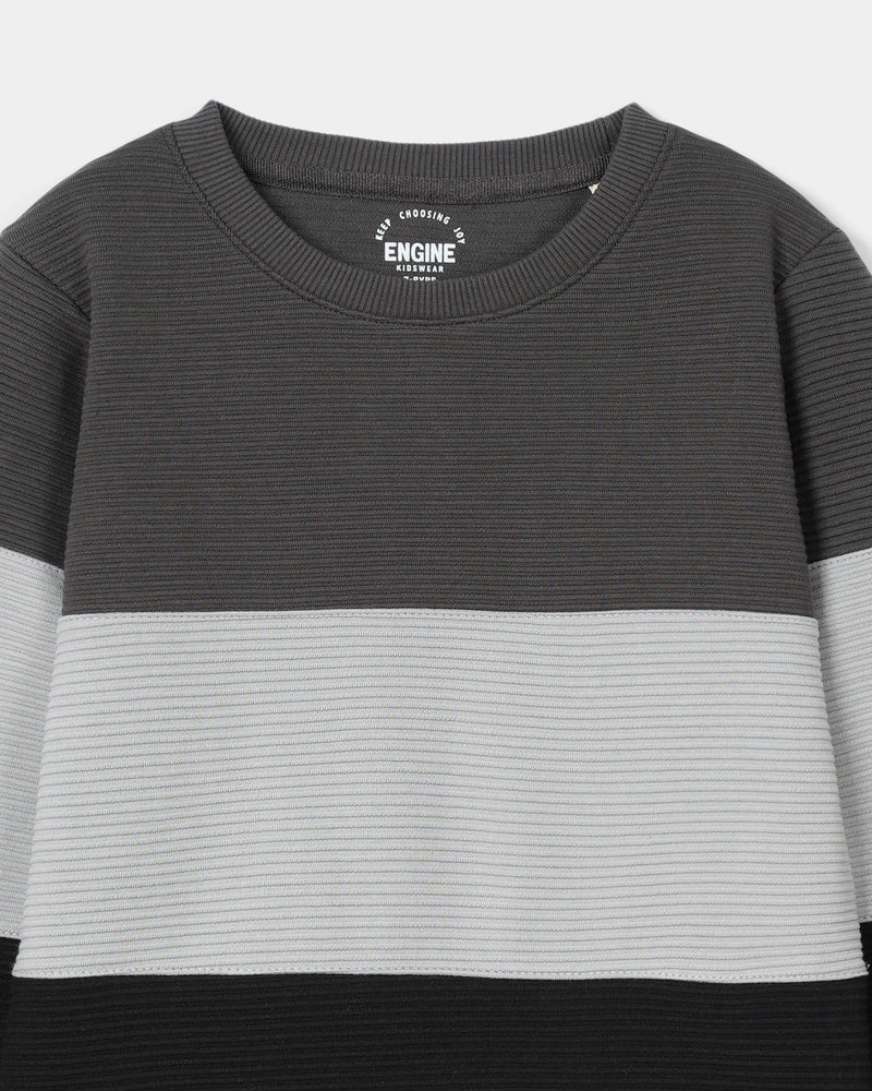 Boys Panel Sweatshirt - Engine - Buy Now