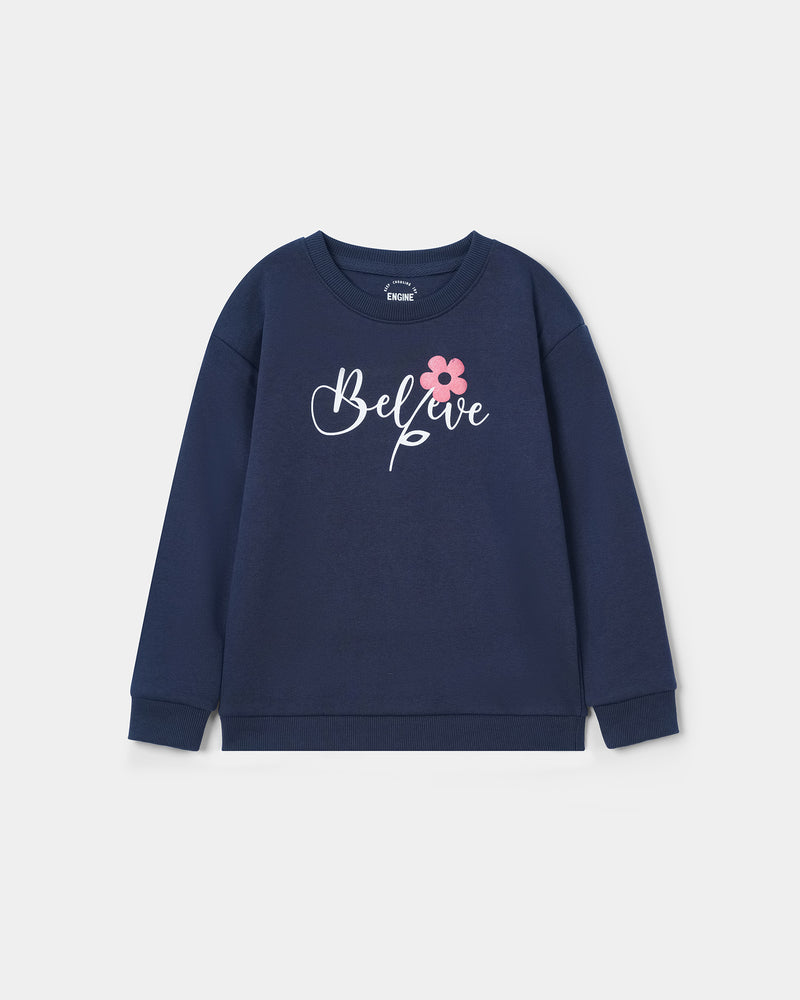 Girls Graphic Sweatshirt - Engine - Buy Now