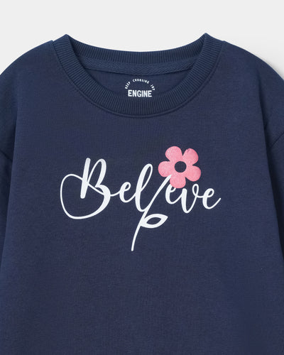 Girls Graphic Sweatshirt