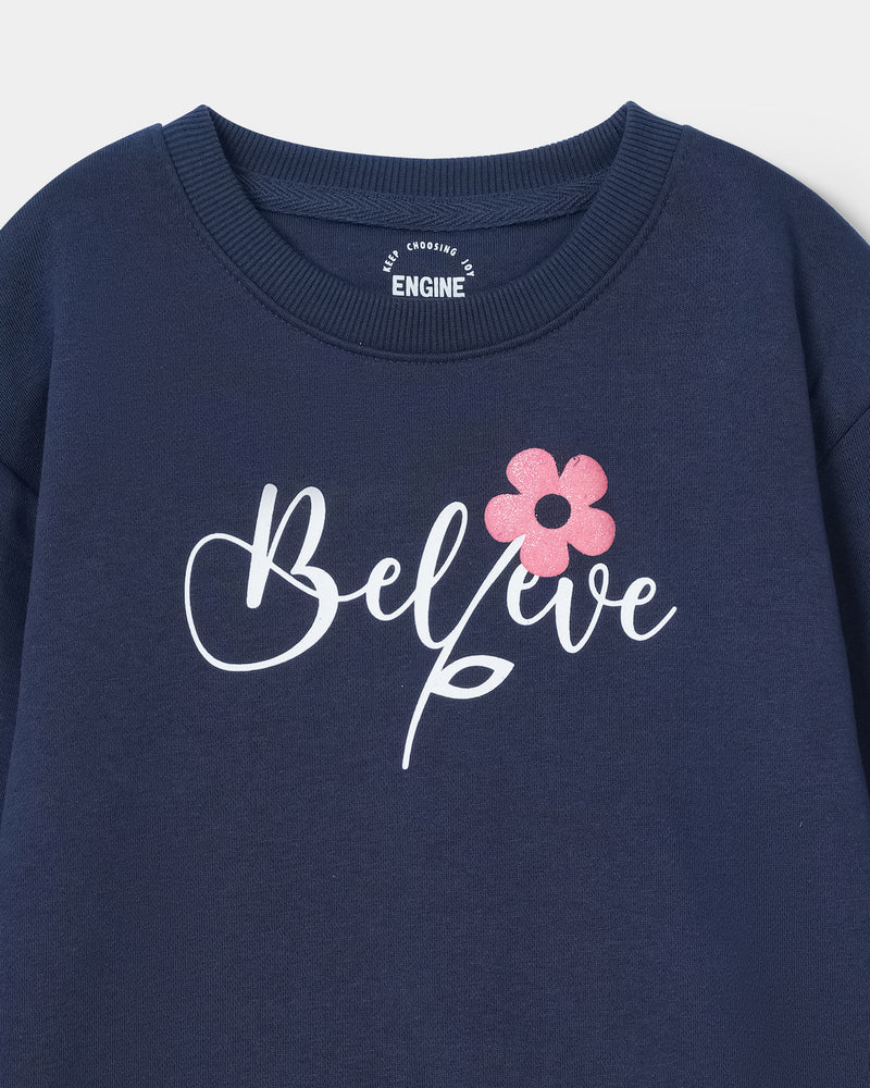 Girls Graphic Sweatshirt - Engine - Buy Now