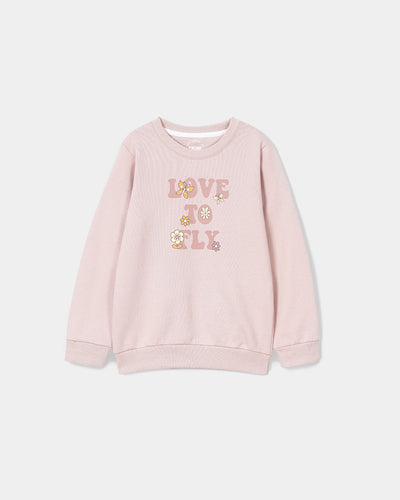 Girls Graphic Sweatshirt