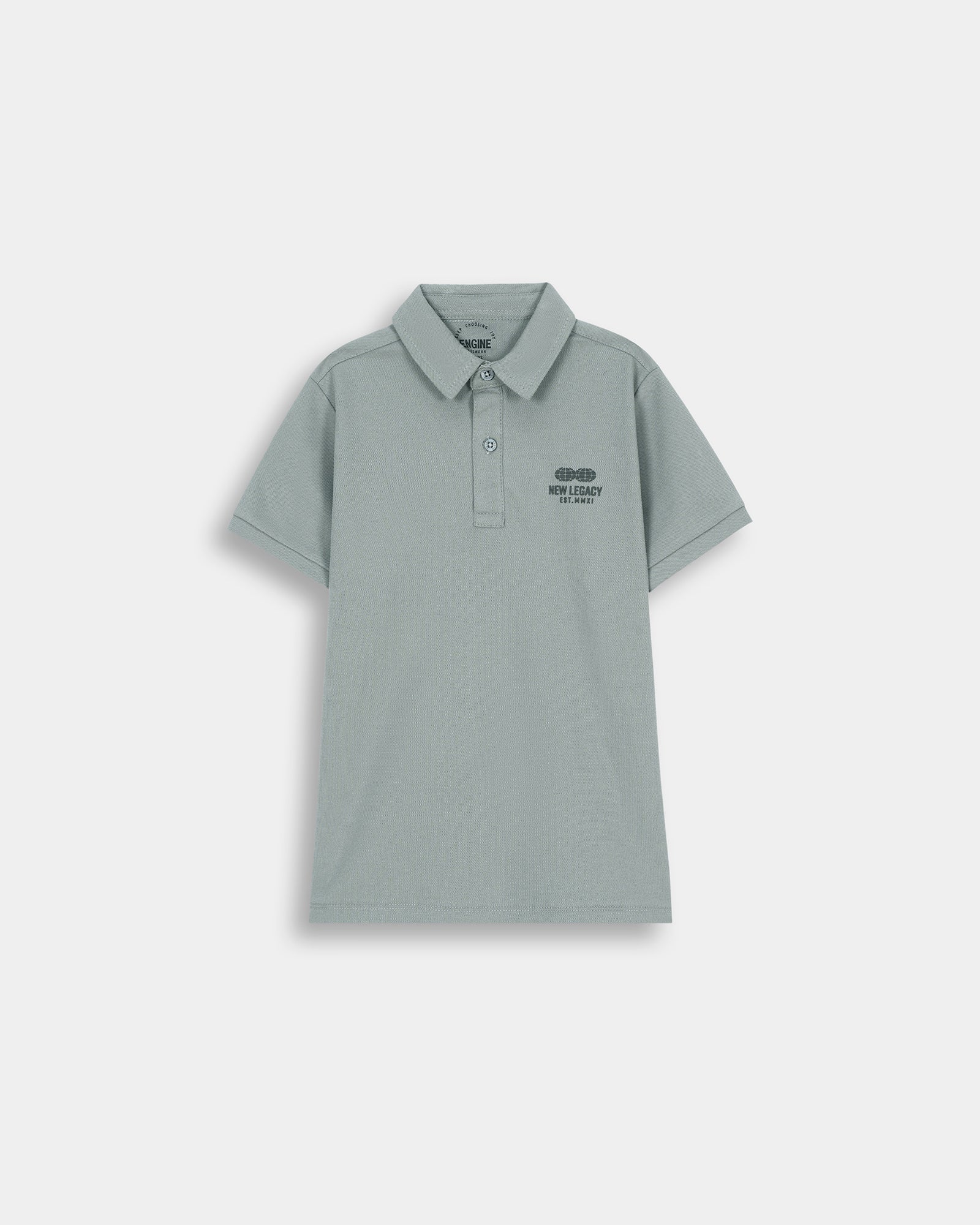 Boys Polo Tee - Engine - Buy Now