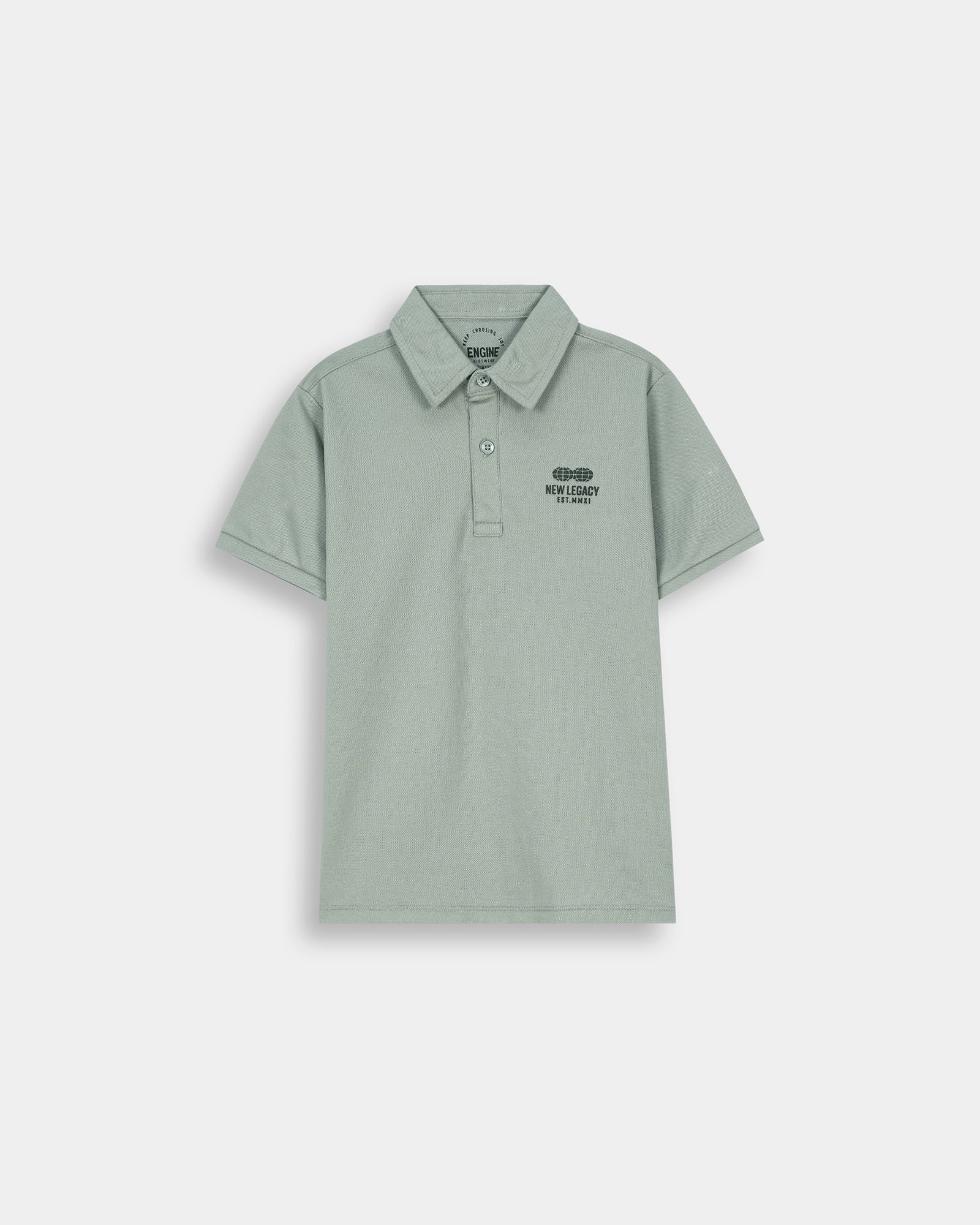 Boys Polo Tee - Engine - Buy Now