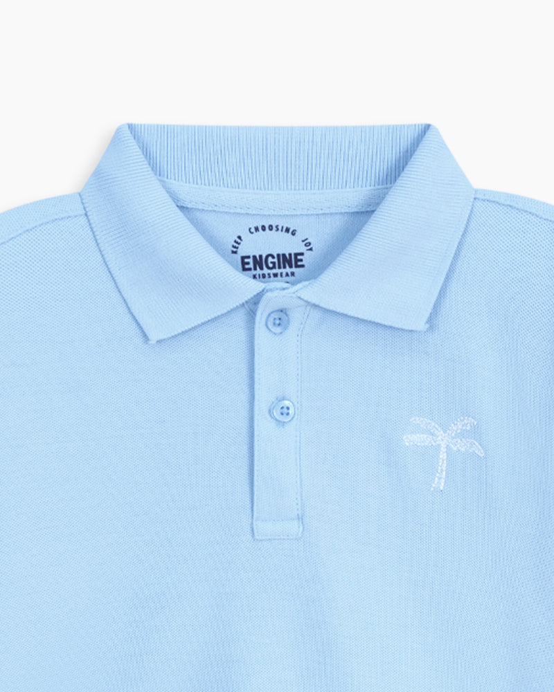 Boys Polo Tee - Engine - Buy Now