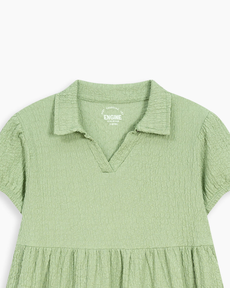 Girls Embroidered Dress