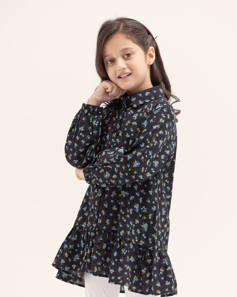 Girls Printed Floral Dress - Engine - Buy Now