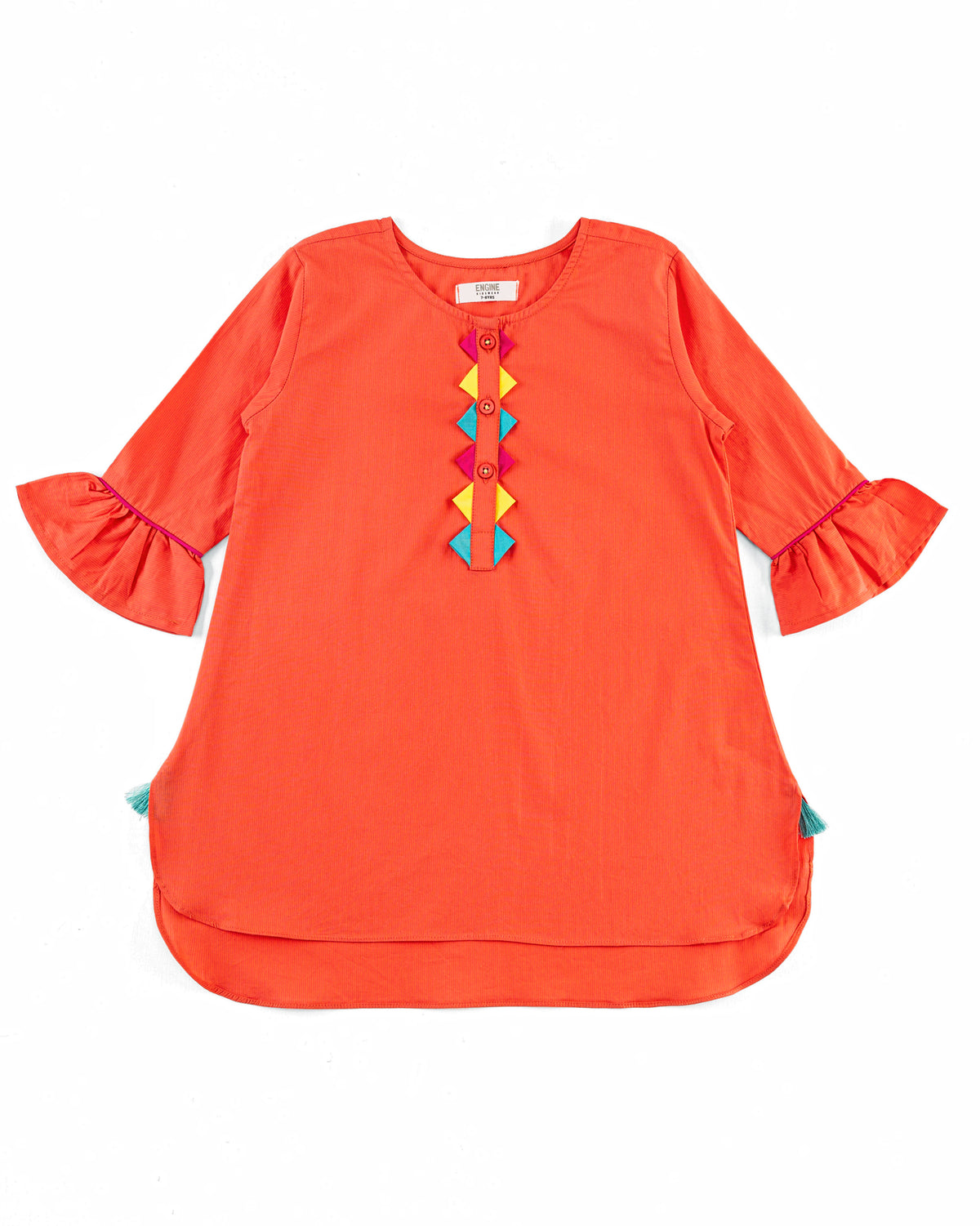 Girls Plain Lace Shirt - Engine - Buy Now