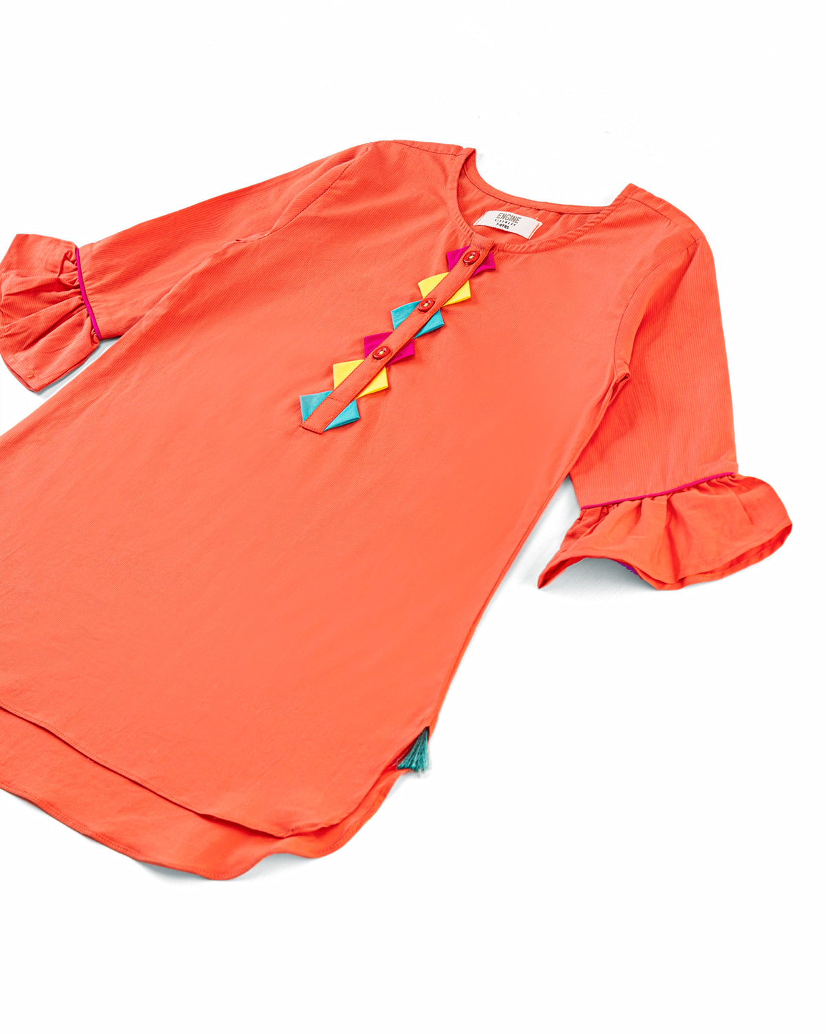 Girls Plain Lace Shirt - Engine - Buy Now