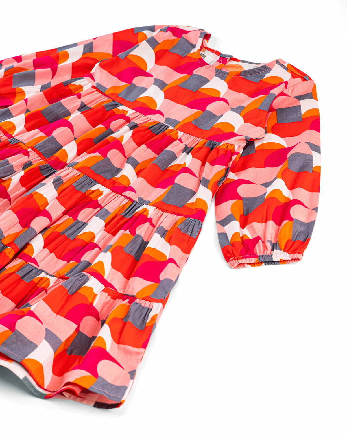 Girls Printed Tier Dress - Engine - Buy Now