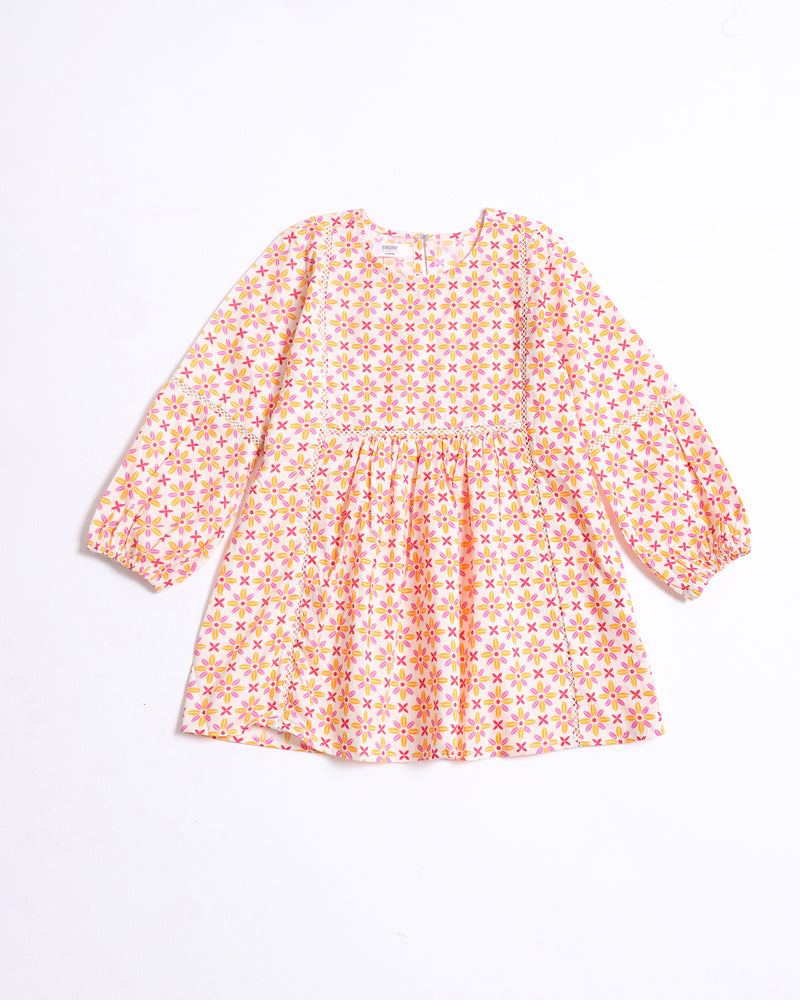 Girls All Over Printed Dress - Engine - Buy Now