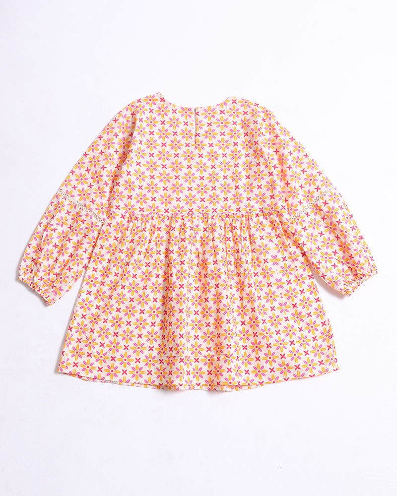 Girls All Over Printed Dress - Engine - Buy Now