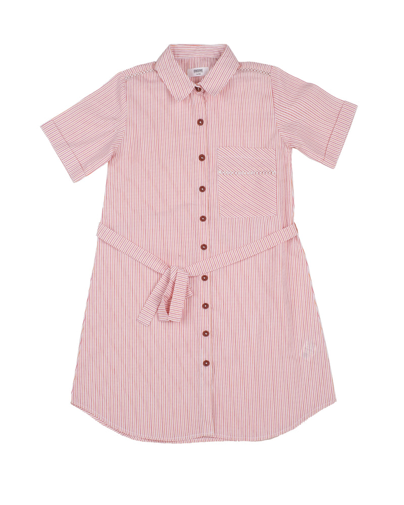 Girls Striped Button Up Top - Engine - Buy Now