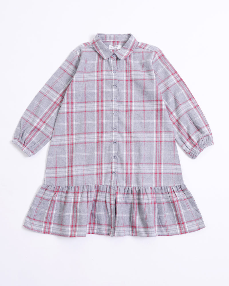 Girls Check Dress - Engine - Buy Now