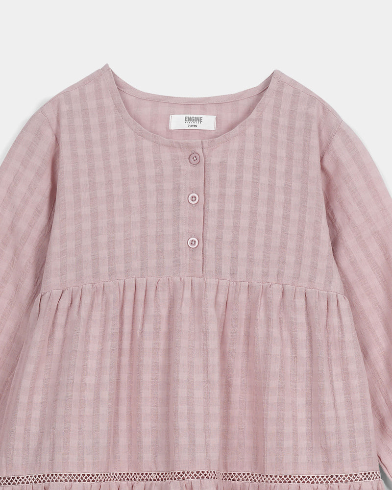 Girls Check Dress - Engine - Buy Now