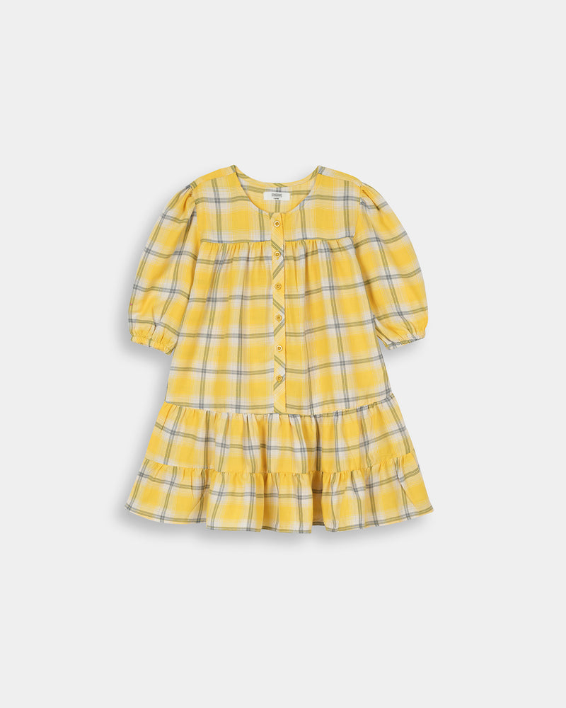 Girls Check Dress - Engine - Buy Now